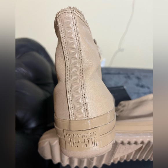 Tan Converse CT Fur Boot/Shoe Teak Size 11 - Picture 6 of 6